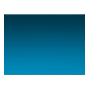 Gradient Blau - hell bis tief Stimmungs-Hintergr Poster