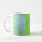 Gradient blue and green textured kaffeetasse (Links)
