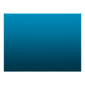 Gradient Blue - deep to light | Mood Background | Poster (Vorderseite)