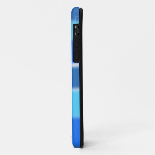 Gradient Blue iPhone Case (Hinten/Links)