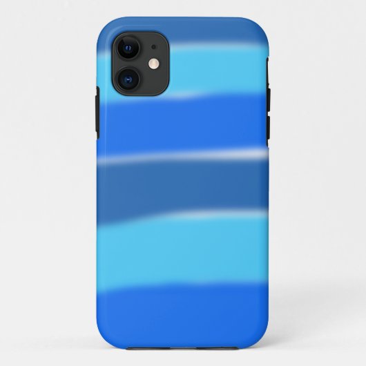 Gradient Blue iPhone Case (Rückseite)