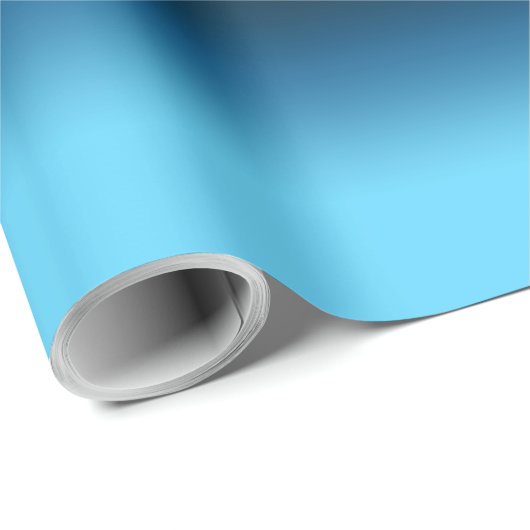 Gradient blue ombre geschenkpapier (Rolleneckpunkt)