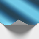 Gradient blue ombre geschenkpapier (Ecke)