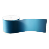 Gradient blue ombre ripsband (Spule)