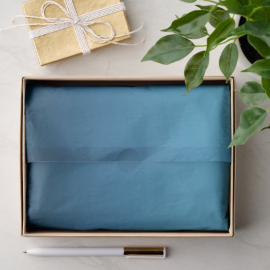 Gradient blue ombre seidenpapier (Geschenk)