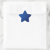 Gradient Blue Star Stickers (Tasche)