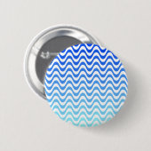 Gradient Blue Waves Button (Vorne & Hinten)