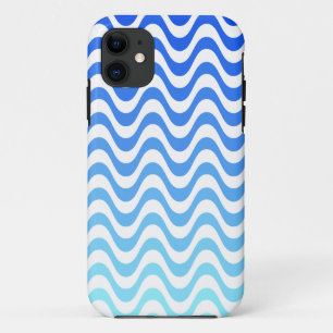 Gradient Blue Waves Case-Mate iPhone Hülle