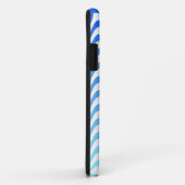 Gradient Blue Waves Case-Mate iPhone Hülle (Hinten/Rechts)