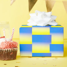 Gradient Blue & Yellow Geometric Ukraine Inspirier