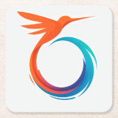 Gradient Burst Untersetzer (Vorderseite)