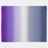 Gradient Butch Lesbian Pride Flagge – Butch Flagge Fleecedecke (Vorderseite (Horizontal))