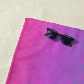 Gradient Cateye Muster Strandtuch (Beispiel)