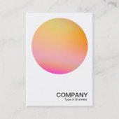 Gradient Circle v2 02 Visitenkarte (Vorderseite)