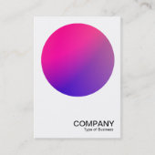 Gradient Circle v2 06 Visitenkarte (Vorderseite)