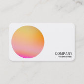 Gradient Circle v3 02 Visitenkarte (Vorderseite)