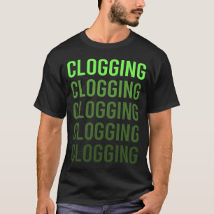 Gradient Clogging Clogger Clogger T-Shirt