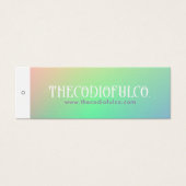 Gradient Closing Price Hang Tag (Vorderseite)