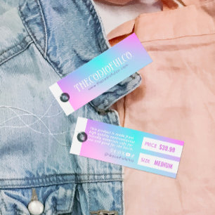 Gradient Closing Price Hang Tag