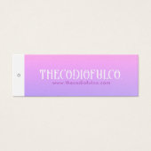 Gradient Closing Price Hang Tag (Vorderseite)