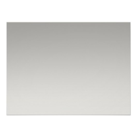 Gradient Cloud - hell bis tief | Saisonale Stimmun Poster (Vorderseite)