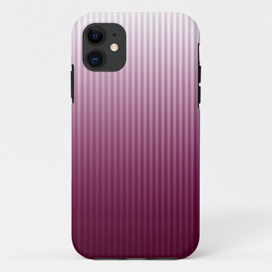 Gradient Cool Stylish Modern Stripe Muster Case-Mate iPhone Hülle (Rückseite)