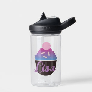 Gradient-Cupcake-Frosting-Kinder-Name-Wasserflasch Trinkflasche