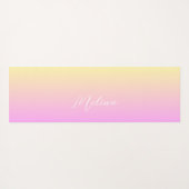 Gradient Customizer name Yogamatte (Rückseite (Horizontal))