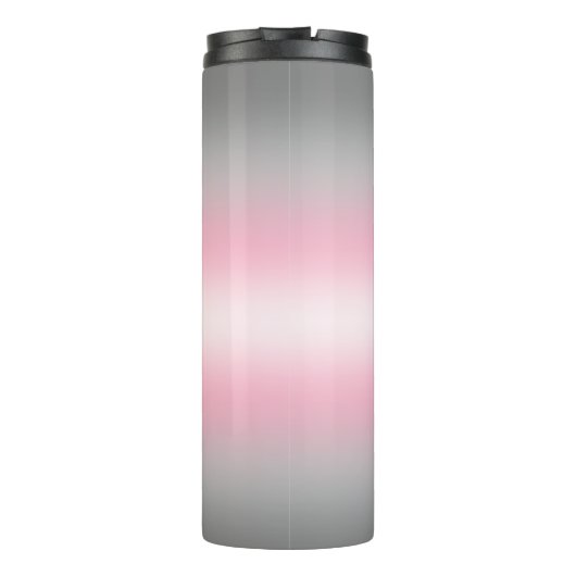 Gradient Demigirl Pride Flag Thermosbecher (Rückseite)