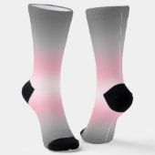 Gradient-Demigirl-Stolzflagge Socken (Gewinkelt)