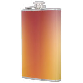 Gradient-Design-Hintergrund auf thermischem Tumble Flachmann (Links)