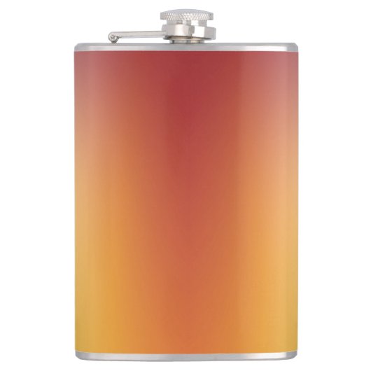 Gradient-Design-Hintergrund auf thermischem Tumble Flachmann (Vorderseite)