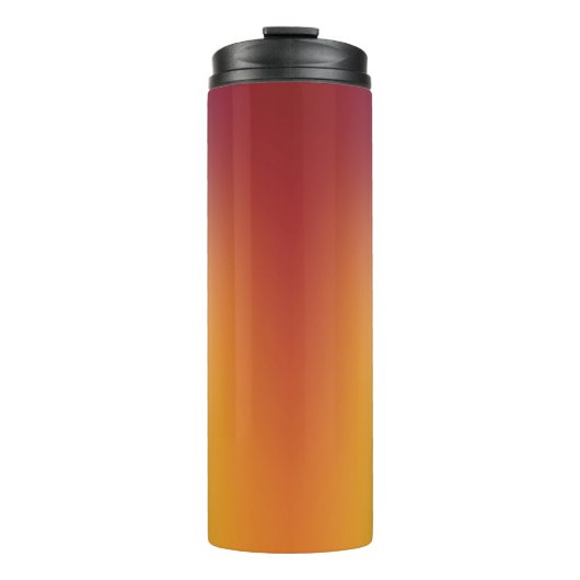 Gradient-Design-Hintergrund auf thermischem Tumble Thermosbecher (Vorderseite)