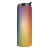 Gradient-Design-Hintergrund auf thermischem Tumble Thermosbecher (Nach links gedreht)