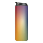 Gradient-Design-Hintergrund auf thermischem Tumble Thermosbecher (Nach rechts gedreht)