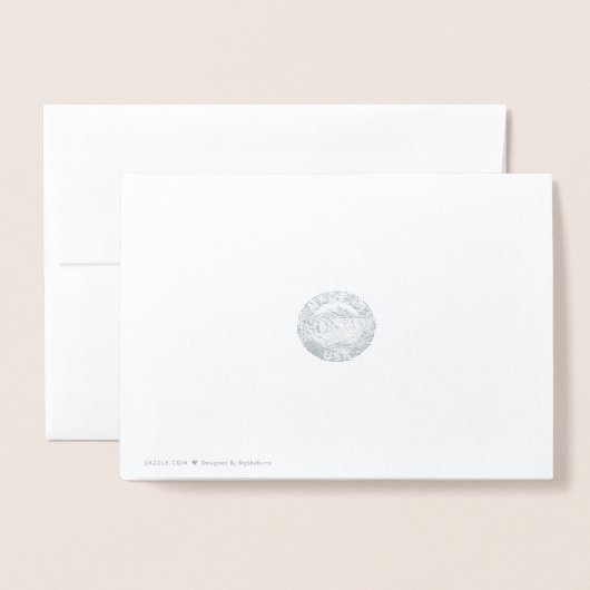 Gradient Donkey Folienkarte (Rückseite mit Umschlag)