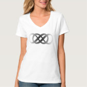 Gradient Double Infinity-Symbol T-Shirt (Vorderseite)
