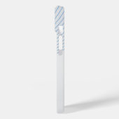 Gradient dynamic curve Abstract minimal Monogram Case-Mate iPhone Hülle (Rückseite / Links)