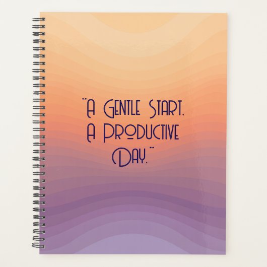 Gradient Field - Modern Cover Art Planer (Vorderseite)