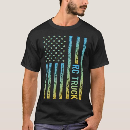 Gradient Flag 01 RC Lkw T-Shirt (Vorderseite)