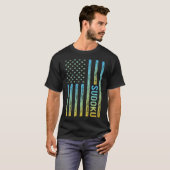 Gradient Flag 01 Sudoku T-Shirt (Vorne ganz)