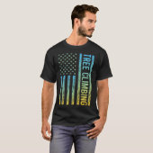 Gradient Flag 01 Tree Klettersteig T-Shirt (Vorne ganz)