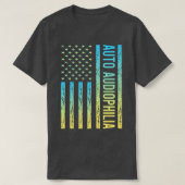 Gradient Flag 02 Auto Audiophilia Audiophile T-Shirt (Design vorne)