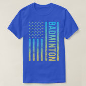 Gradient Flag 02 Badminton T-Shirt (Design vorne)