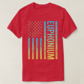 Gradient Flag 02 Euphonium Euphonium T-Shirt (Design vorne)