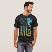 Gradient Flag 02 Muay Thai T-Shirt (Vorne ganz)