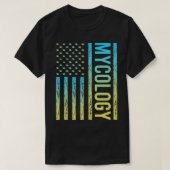 Gradient Flag 02 Mycology Mycologist Mushroom Mush T-Shirt (Design vorne)