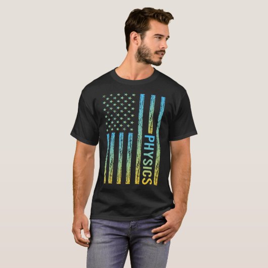 Gradient Flag 02 Physics T-Shirt (Vorne ganz)