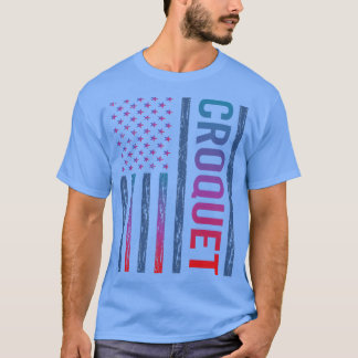 Gradient Flag Croquet T-Shirt