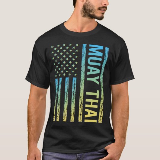 Gradient Flag Muay Thai T-Shirt (Vorderseite)